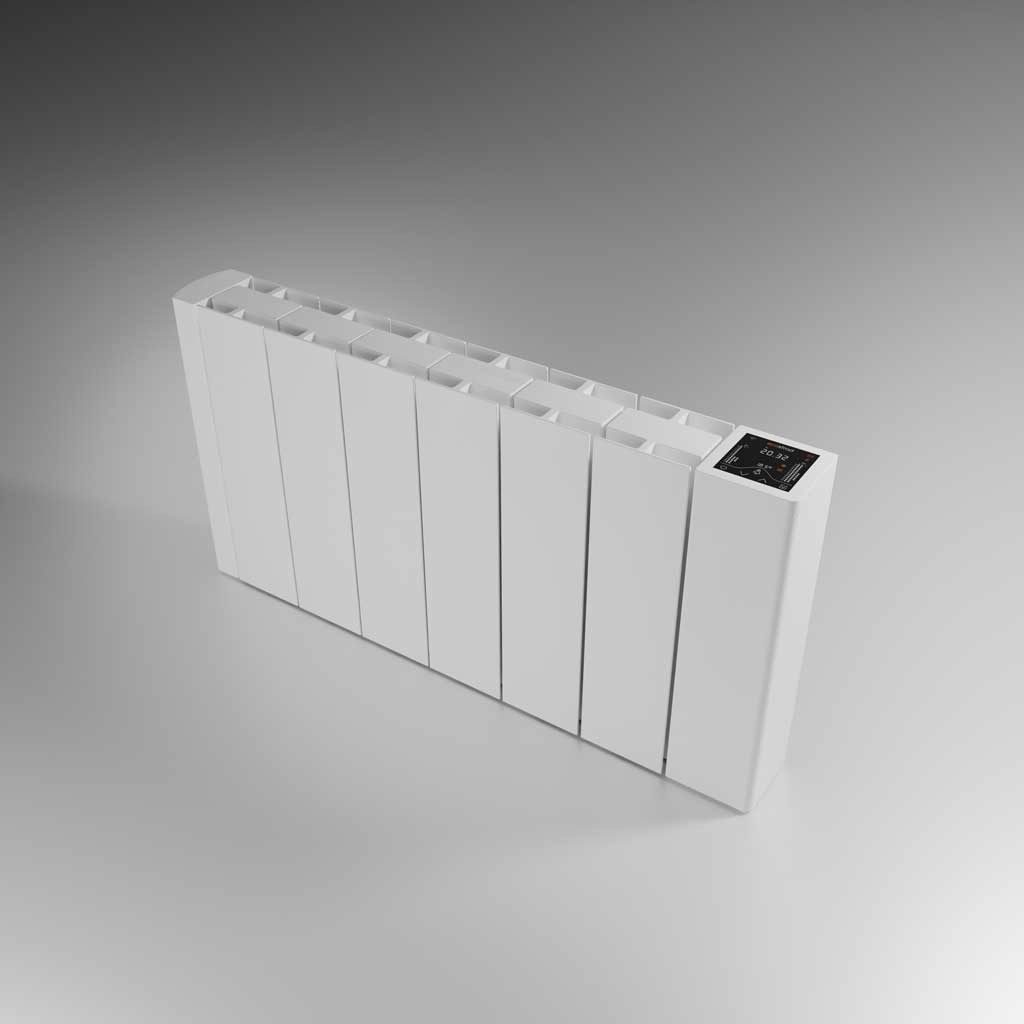 Ecostrad iQ Ceramic WiFi Controlled Low Electric Radiator - 1200w