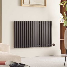 Ecostrad Adesso TriQ WiFi Designer Electric Radiators - Black