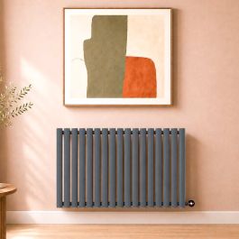 Ecostrad Allora TriQ WiFi Designer Electric Radiator - Anthracite