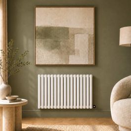 Ecostrad Allora TriQ WiFi Designer Electric Radiator - White 