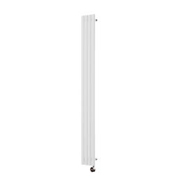 Ecostrad Allora TriQ WiFi Vertical Designer Electric Radiator - White 800w (236 x 1780mm)