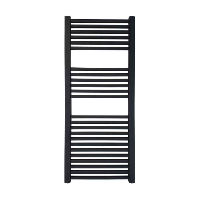 Ecostrad Cube Electric Towel Rail - Anthracite 600w (500 x 1200mm) photo