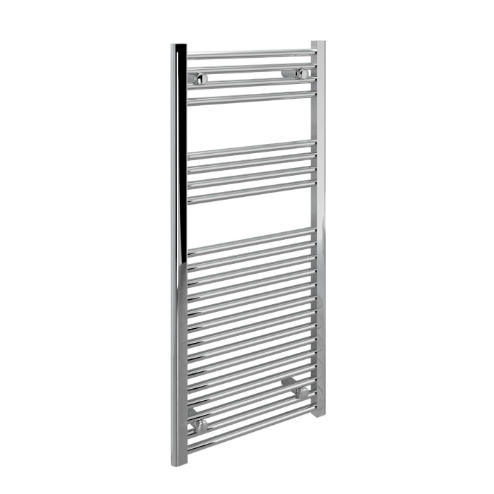 Ecostrad Fina-E Electric Towel Rail - Chrome 300w (500 x 1100mm) photo