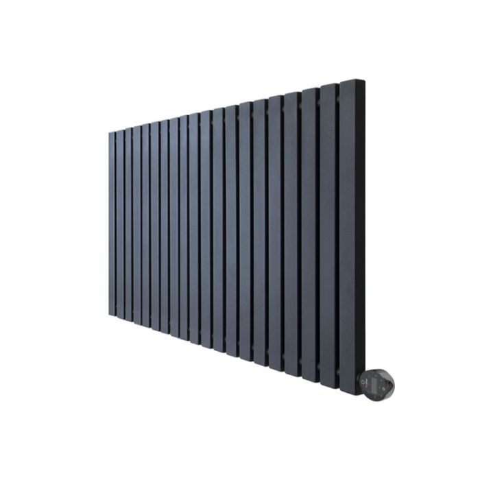 Ecostrad Adesso iQ WiFi Designer Electric Radiator - Black 1000w (990 x 600mm) photo