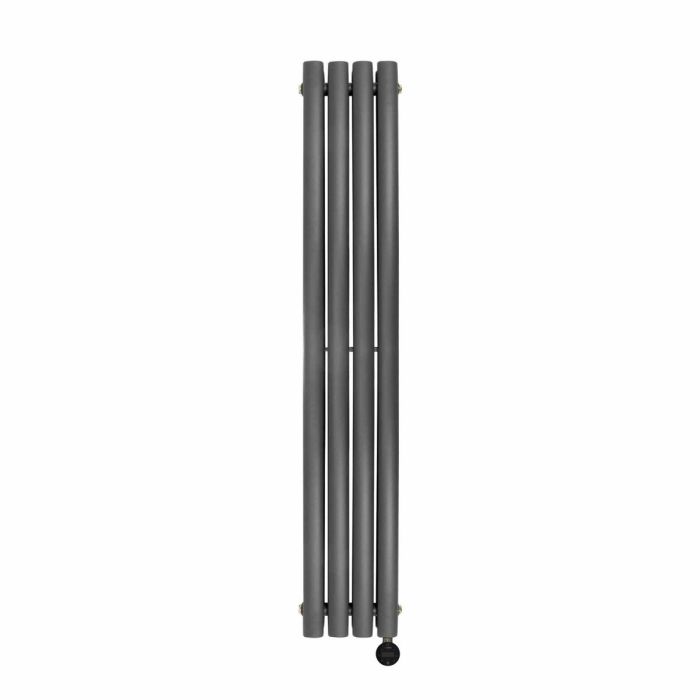 Ecostrad Allora iQ WiFi Vertical Designer Electric Radiator - Anthracite 800w (236 x 1780mm) (B-Grade) photo