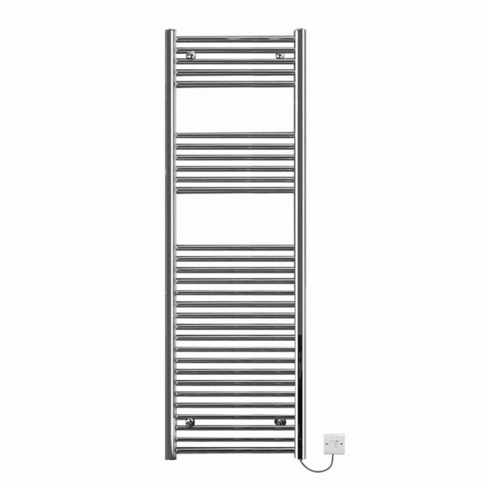 Ecostrad Fina-E Electric Towel Rail - Chrome 600w (500 x 1500mm) photo