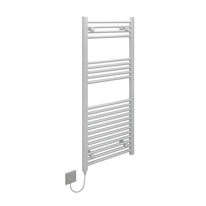 Ecostrad Fina-E Electric Towel Rail - White 400w (500 x 1200mm) photo