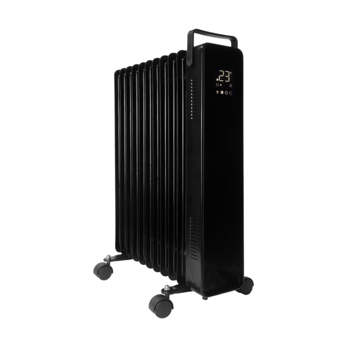 Moda Nexus WiFi Oil Filled Portable Radiator – Black 2500w photo