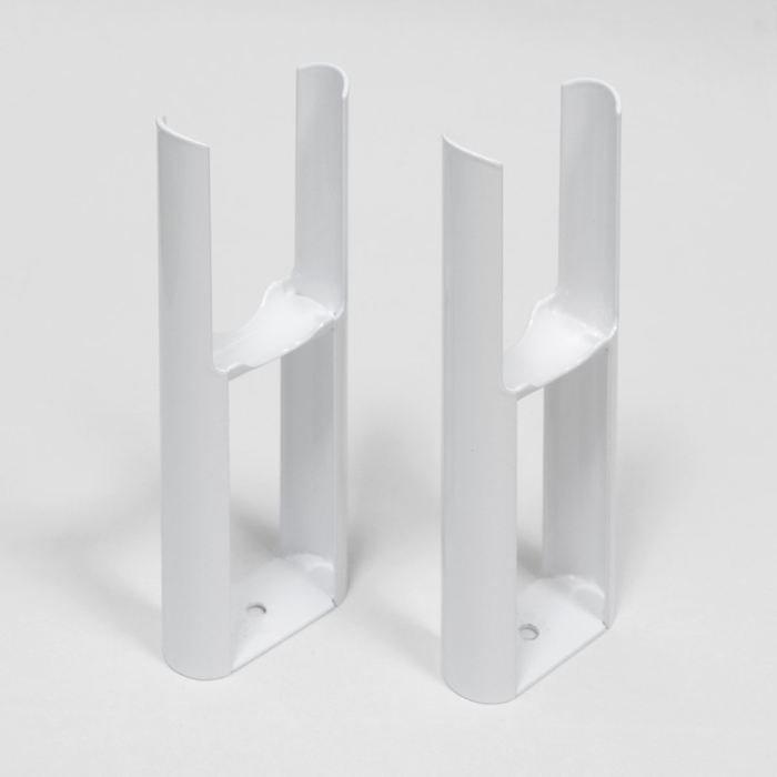 Ecostrad Allerton Double Column Feet - White photo