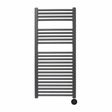 Ecostrad Fina-E iQ WiFi Electric Towel Rail - Anthracite 300w (500 x 1100mm)