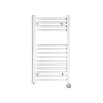Ecostrad Fina-E Bluetooth Electric Towel Rail - White 200w (400 x 700mm)