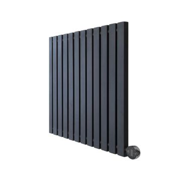 Ecostrad Adesso iQ WiFi Designer Electric Radiator - Black 600w 