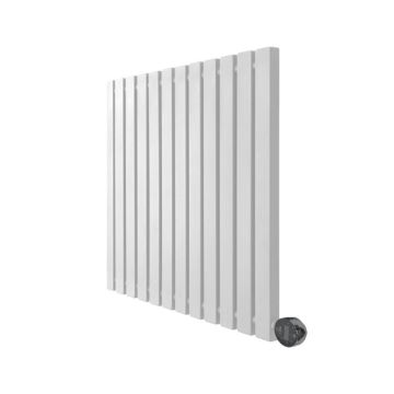 Ecostrad Adesso iQ WiFi Designer Electric Radiator - White 600w (590 x 600mm)