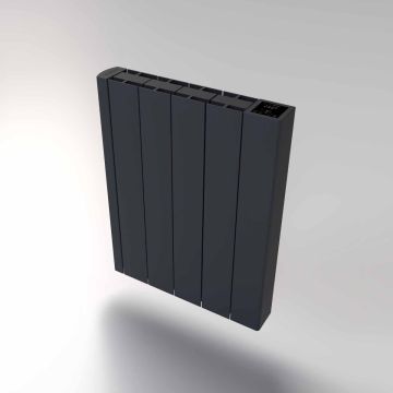 Ecostrad iQ Ceramic WiFi Controlled Electric Radiator - Black 1000w