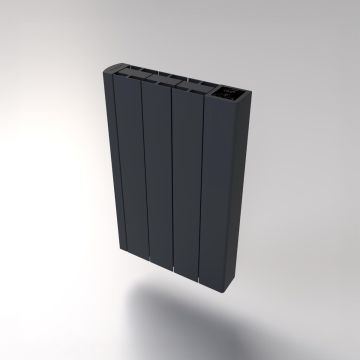 Ecostrad iQ Ceramic WiFi Controlled Electric Radiator - Black 500w