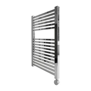 Ecostrad Cube Bluetooth Electric Towel Rail - Chrome 400w (500 x 800mm)