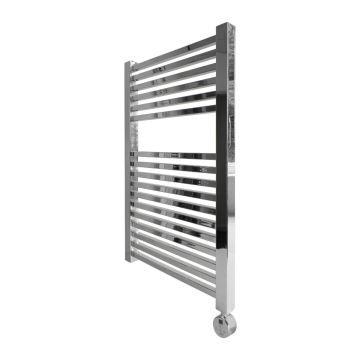 Ecostrad Cube Thermostatic Towel Rail - Chrome 400w (500 x 800mm)