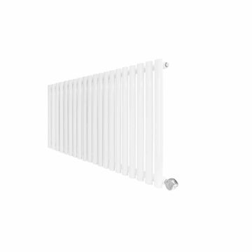 Ecostrad Allora Designer Electric Radiator - White 1200w (1180 x 635mm)