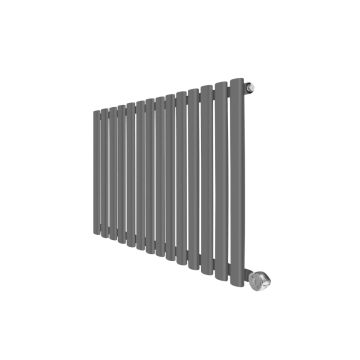 Ecostrad Allora Designer Electric Radiator - Anthracite 1000w (834 x 635mm)