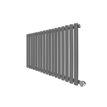 Ecostrad Allora Designer Electric Radiator - Anthracite 1000w (1000 x 635mm)