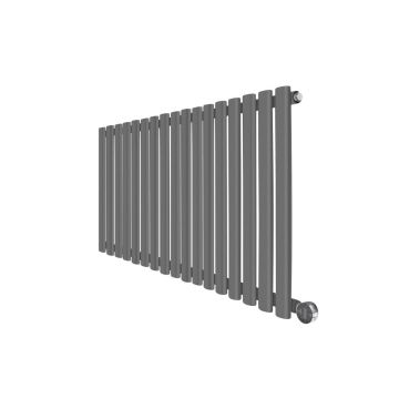 Ecostrad Allora iQ WiFi Designer Electric Radiator - Anthracite 1000w (1000 x 635mm)