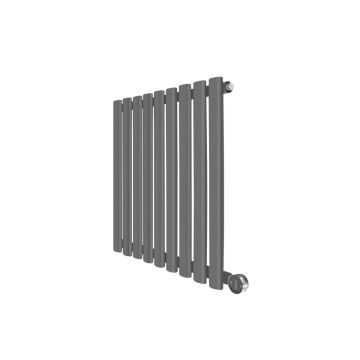 Ecostrad Allora iQ WiFi Designer Electric Radiator - Anthracite 600w (595 x 635mm)