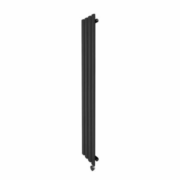 Ecostrad Allora iQ WiFi Vertical Designer Electric Radiator - Anthracite 800w (236 x 1600mm)