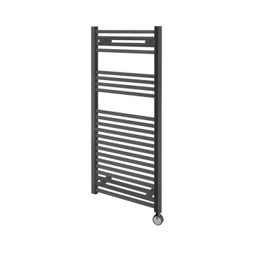 Ecostrad Fina-E Thermostatic Electric Towel Rail - Anthracite 300w (500 x 1100mm) (B-Grade)