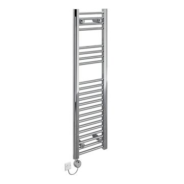 Ecostrad Fina-E Thermostatic Electric Towel Rail - Chrome 200w (300 x 1100mm)