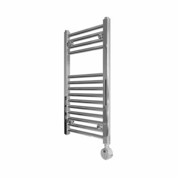 Ecostrad Fina-E Thermostatic Electric Towel Rail - Chrome 200w (400 x 700mm)