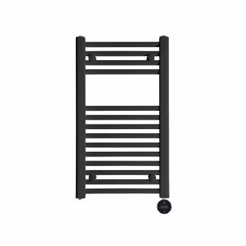 Ecostrad Fina-E iQ WiFi Electric Towel Rail - Anthracite 200w (400 x 700mm)