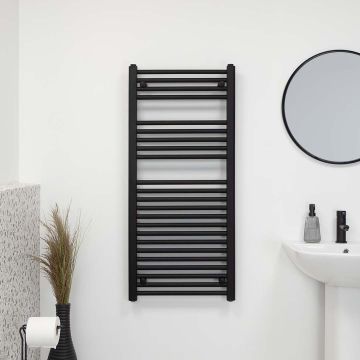 Ecostrad Fina-E Electric Towel Rails - Black