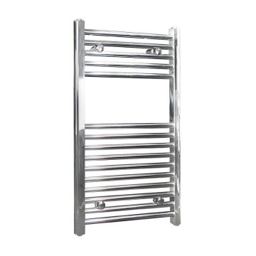 Ecostrad Fina-E Electric Towel Rail - Chrome 200w (500 x 800mm)