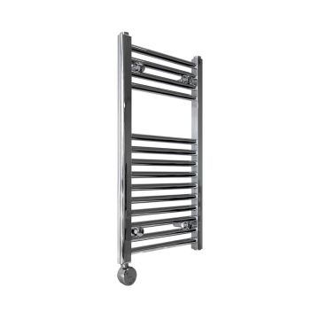 Ecostrad Fina-E Bluetooth Electric Towel Rail - Chrome 200w (400 x 700mm)