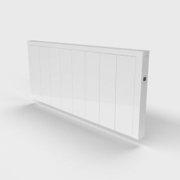 Ecostrad Icon iQ WiFi Controlled Horizontal Electric Radiator – White 2000w