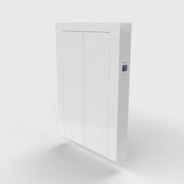 Ecostrad Icon iQ WiFi Controlled Horizontal Electric Radiator – White 500W