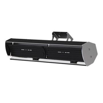 Herschel Advantage IR2 Far Infrared Heater - Black 1300w