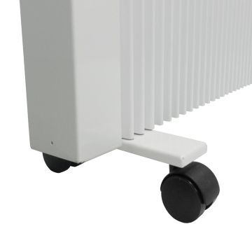 Ecostrad Klasse iQ Electric Radiator Castors