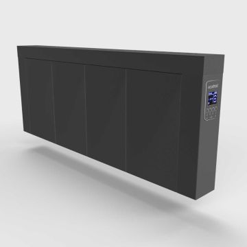 Ecostrad Icon iQ WiFi Controlled Low Electric Radiator – Anthracite 800w