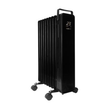 Moda Nexus WiFi Oil Filled Portable Radiator – Black 2000w