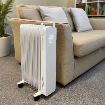 Moda Nexus WiFi Oil Filled Portable Radiator - White