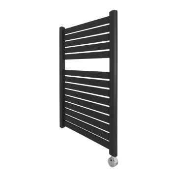 Ecostrad Scala Thermostatic Electric Towel Rail - Anthracite 400w (500 x 800mm)