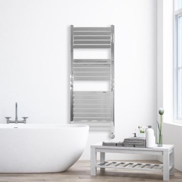 Ecostrad Scala Bluetooth Electric Towel Rail - Chrome 