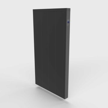 Ecostrad Icon iQ WiFi Controlled Vertical Electric Radiator – Anthracite 1500w