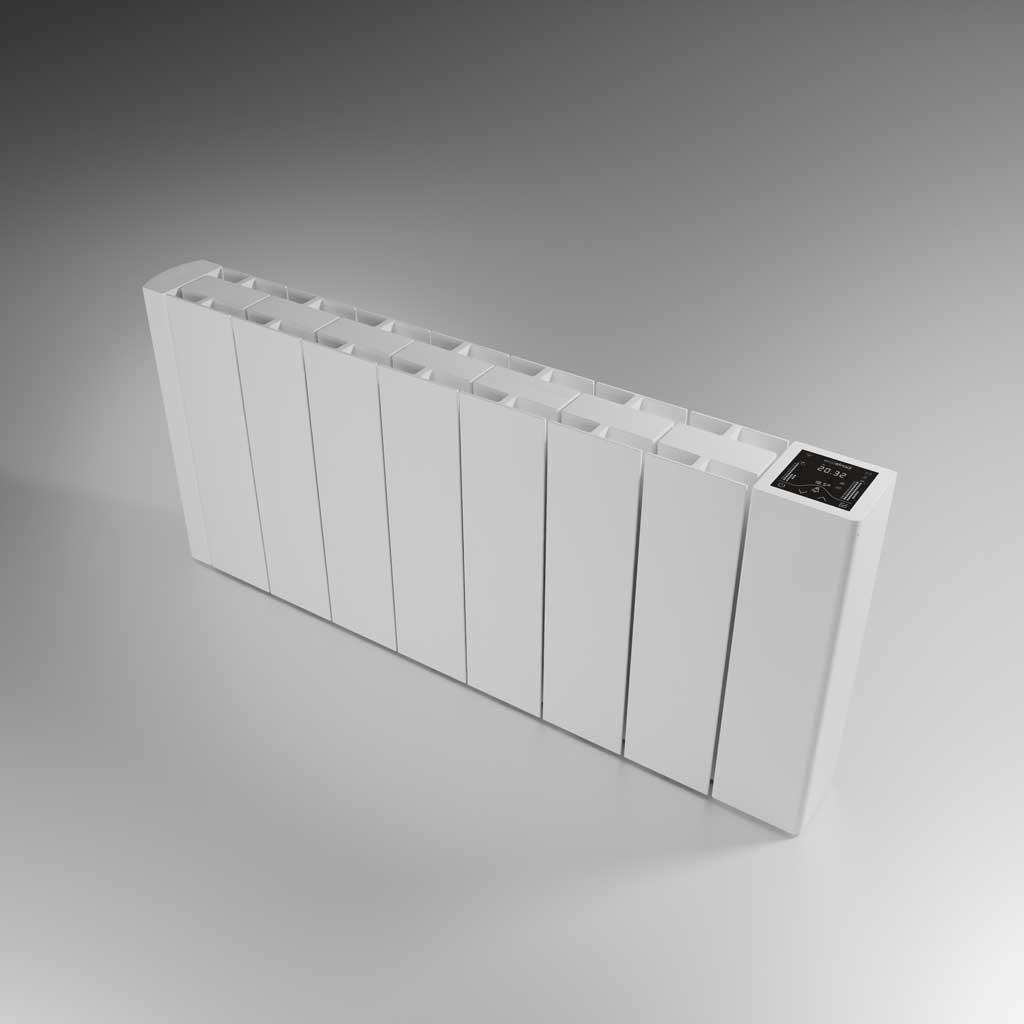 Ecostrad iQ Ceramic WiFi Controlled Low Electric Radiator - 1500w