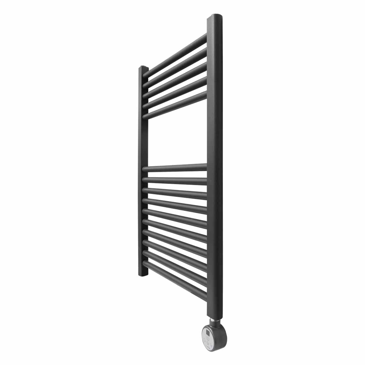FinaE Thermostatic Electric Towel Rail Anthracite