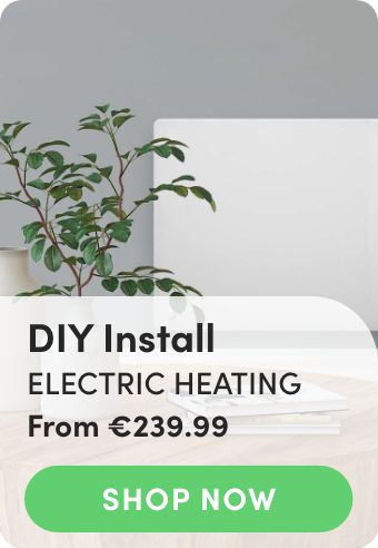 diy install electric heater