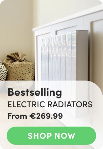 Iq Ceramic radiator on wall